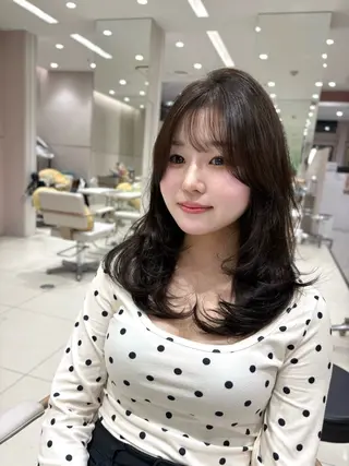 ロング カラー 銀座/レイヤー/ 透明感カラー✨りくのヘアスタイル