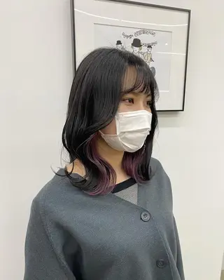 セミロング nought etre所属・スタイリスト杉本 泰士朗のヘアスタイル