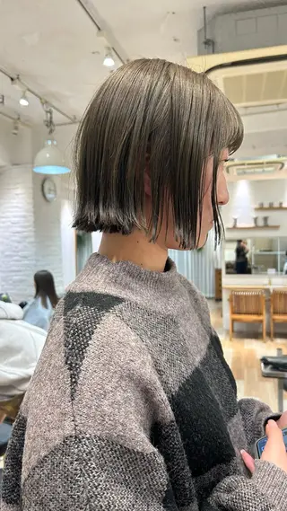 ショート カラー じゅわっと暖色カラー 🍊Moemiのヘアスタイル
