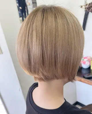ショート カラー 中島 剛のヘアスタイル