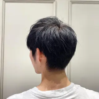 ショート カラー メンズ オタク特化美容師💟 チバコナツのヘアスタイル