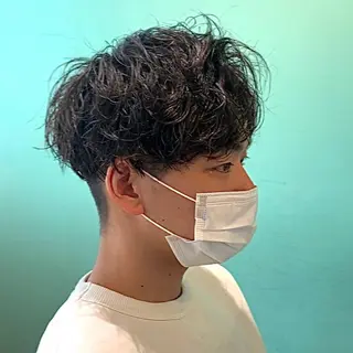 パーマ メンズ メンズパーマ&メンズ 縮毛矯正/平野/渋谷のヘアスタイル