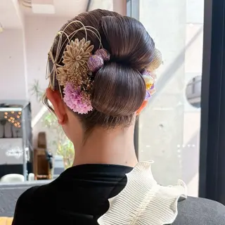 ヘアアレンジ 🍒透明感カラー/ セット/SAKURAのヘアスタイル