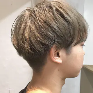 ショート カラー 坂本 裕介/パーマのヘアスタイル