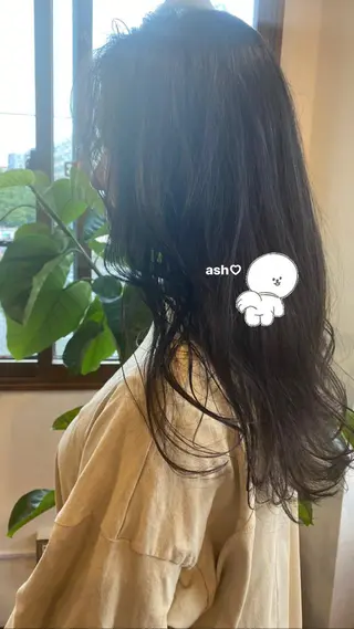 ロング カラー ダメージレスサロン✨ kayo🌱のヘアスタイル