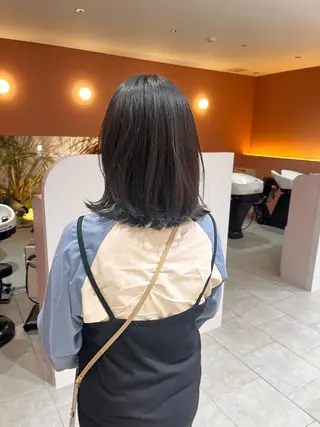 セミロング Rosierbleu 道正のヘアスタイル