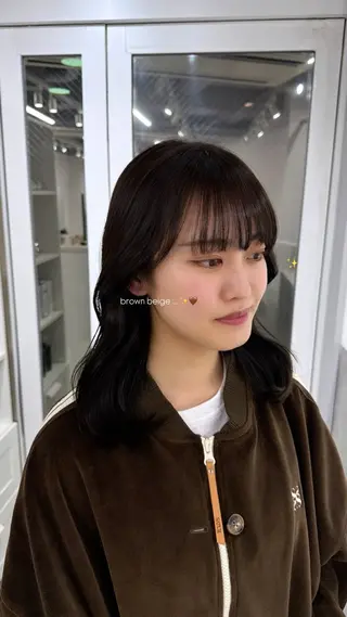 ミディアム sii.柏店 木村のヘアスタイル