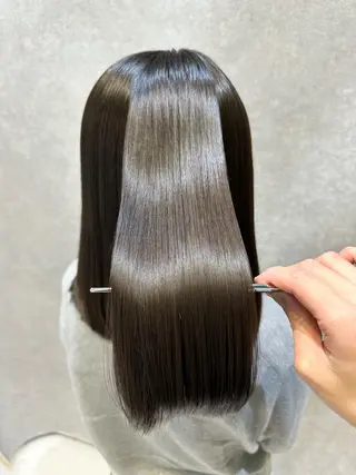 セミロング 【𝐀𝐬𝐡大森】 石崎竜祐のヘアスタイル
