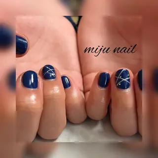 ネイル ❁miju nail 大人上品/自爪育成のネイルデザイン