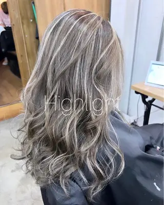 ロング カラー ヘアアレンジ ブリーチ特化 / share 元太のヘアスタイル