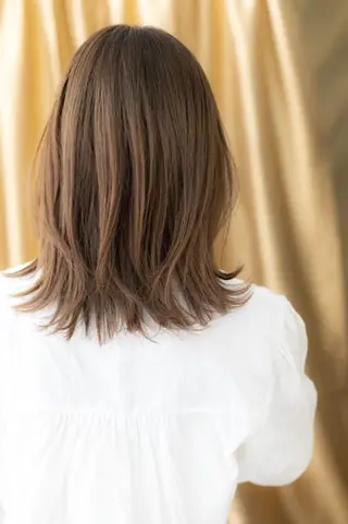 ロング カラー パーマ クセ毛解決💠艶髪 縮毛矯正💠棚村竜太のヘアスタイル