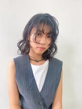 カラー 艶髪/ストレート🎀 あやねのヘアスタイル