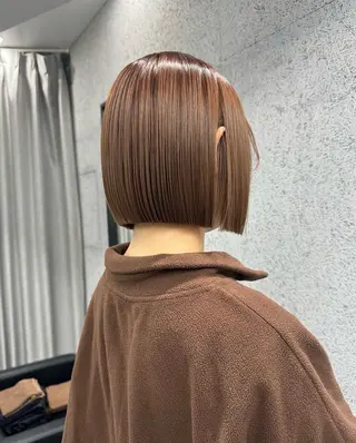 ショート 工藤 璃乃 /ぱつっとボブのヘアスタイル