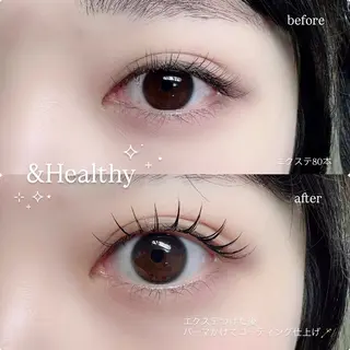 マツエク・マツパ 笠間 梨沙のマツエク・マツパデザイン