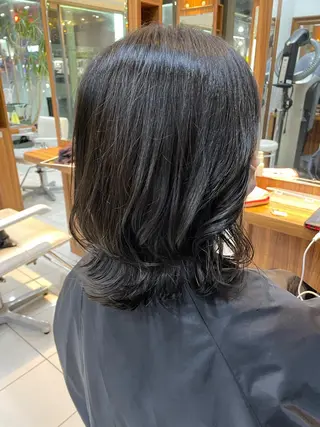 ミディアム ☪︎⋆ hair & eye yuka˚✩のマツエク・マツパデザイン