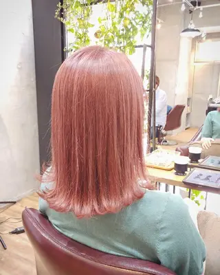 ショート カラー パーマ ヘアアレンジ 6月オープン♪豊見城 Lodattu✁清水のヘアスタイル