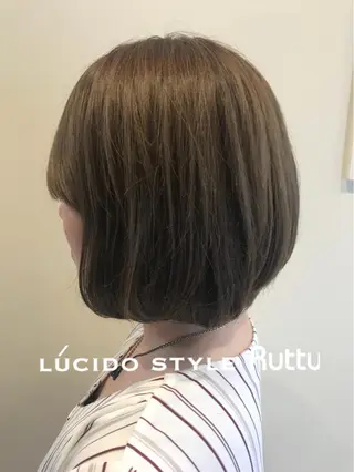 ショート カラー アザマ　ヤスカツ _rosso 川口のヘアスタイル