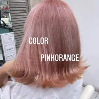 ショート カラー エクステ🩵ブリーチ 韓国ヘア🩵KAEのヘアスタイル