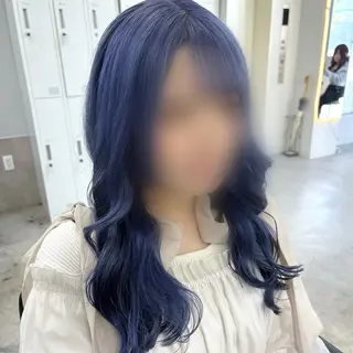 セミロング カラー ハイトーン ayane💖のヘアスタイル