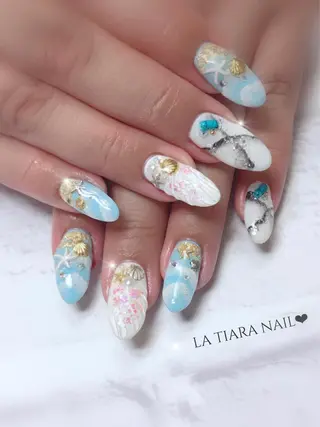 ネイル Blue bird  nailのネイルデザイン