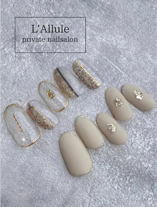ロング nailsalon -L'Allure-のネイルデザイン