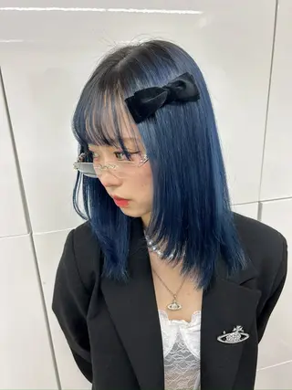 セミロング AISA viewNAGOYAのヘアスタイル