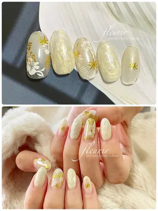 ネイル フルリール 【プライベートサロンのネイルデザイン