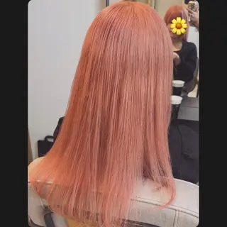 ロング カラー 🦋透明感カラー /ケアブリーチ🦋のヘアスタイル