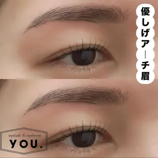アイブロウ eyelash&ey ebrow　YOU.のマツエク・マツパデザイン