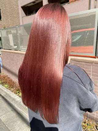 ロング カラー ハイトーン/デザイン hirokiのヘアスタイル