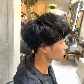 パーマ メンズ momoka Jr.stylistのヘアスタイル
