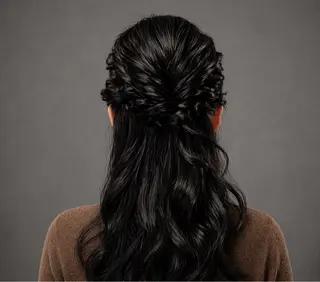 ロング ヘアアレンジ Meg/艶髪カラー× 髪質改善/中崎町のヘアスタイル