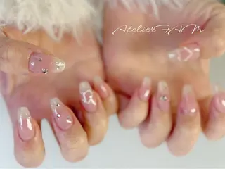 ネイル nail&eyelashsalon atelier fam上本町店所属・アトリエ FAMのネイルデザイン