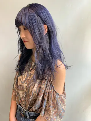 ロング カラー 怪我のため6月末 復帰予定田中瑞希🍃のヘアスタイル
