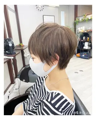 ショート カラー ＊横浜駅＊ 金子 誠也のヘアスタイル