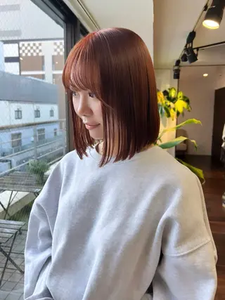 ショート カラー ハイトーン/ボブ 🎀sonokaのヘアスタイル