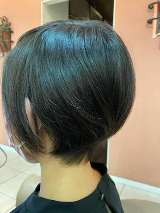 ショート カラー パーマ 《大人気髪質改善》 プログレス国分寺店のヘアスタイル
