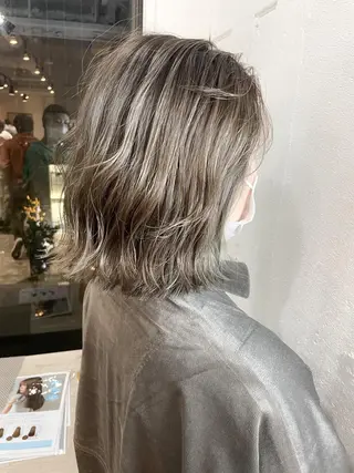 カラー ショート✨ボブ✨代表 新田見美仁のヘアスタイル