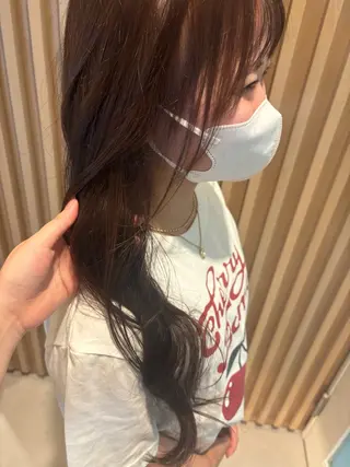 ロング カラー Sena 🩶 cloe 三軒茶屋のヘアスタイル