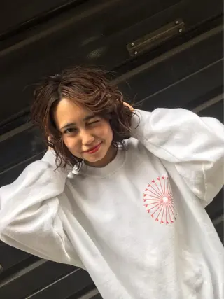 カラー ご予約 宜しくお願いします！のヘアスタイル