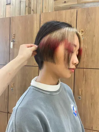 カラー なな /カラー/アレンジのヘアスタイル