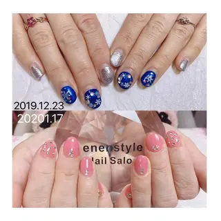 ショート ネイル 👑enen style👑のネイルデザイン