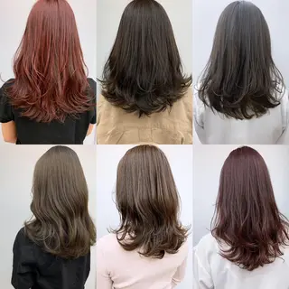 セミロング 🫧ぷる艶カラー🫧 Yuubi🦩のヘアスタイル