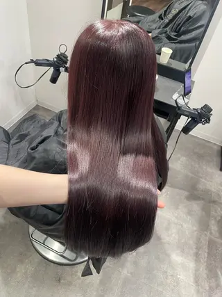 ロング カラー 🎀暖色/ラベンダー /paru🤍のヘアスタイル