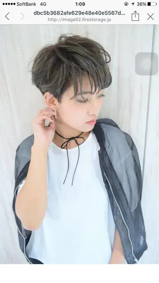 ショート ショートは任せて ミヤザキのヘアスタイル