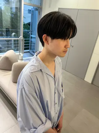 メンズ 柔らかいカラー🎀 rinaのヘアスタイル