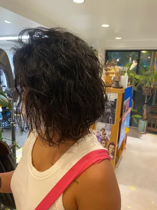 ミディアム Moca 〰️のヘアスタイル