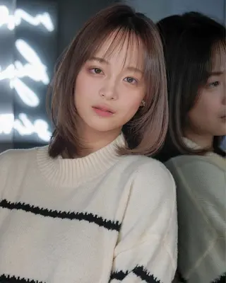 ミディアム カラー 🌈Hiroki🌈 福岡の愛され美容師のヘアスタイル