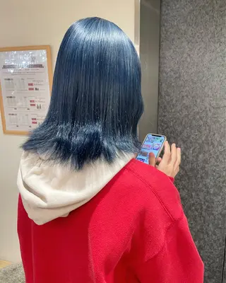 セミロング ♡透明感/艶カラー/ M a I ♡のヘアスタイル