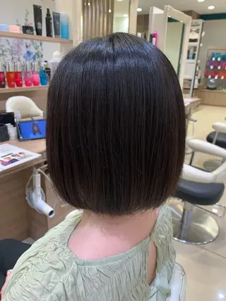 ミディアム 美髪艶カラー💎✨ モエのヘアスタイル